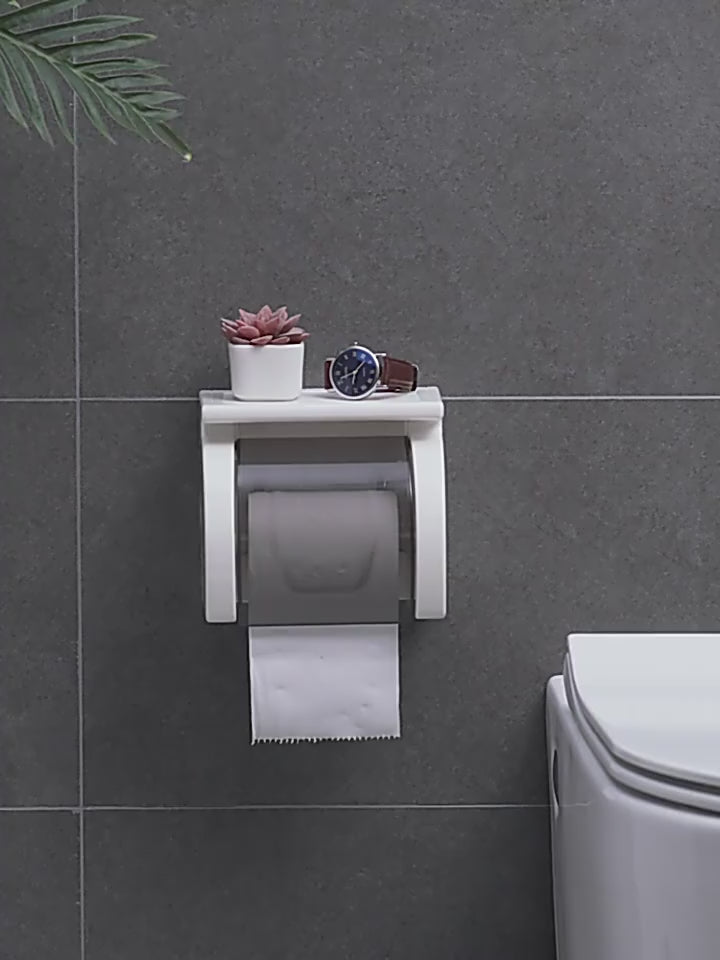 Toilet Paper Holder,Self-Adhesive roll Holder Paper